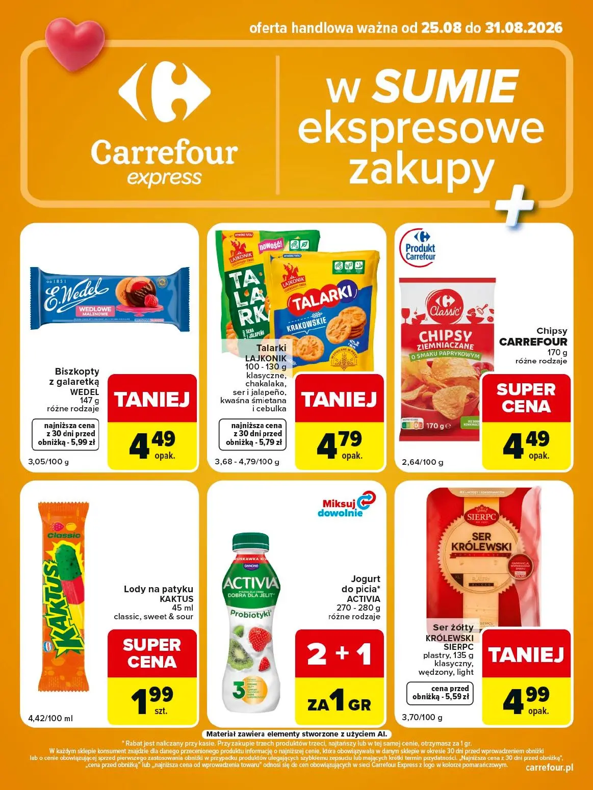 gazetka promocyjna Carrefour Express W sumie ekspresowe zakupy - Strona 2