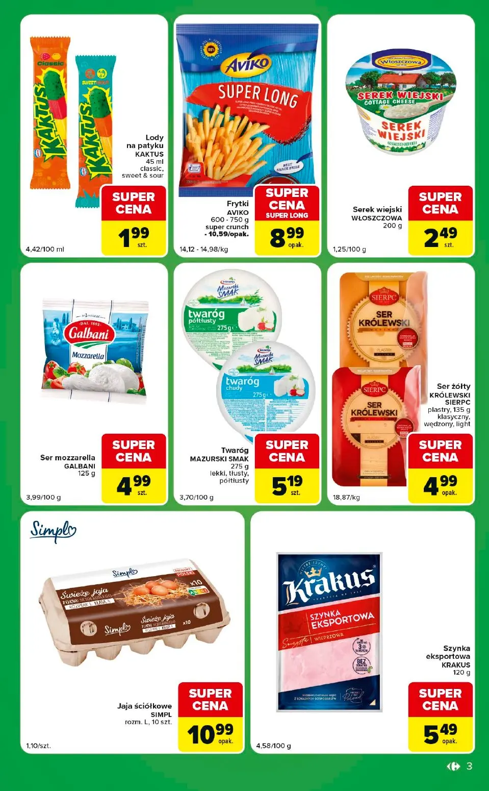 gazetka promocyjna Carrefour Express W sumie ekspresowe zakupy - Strona 3