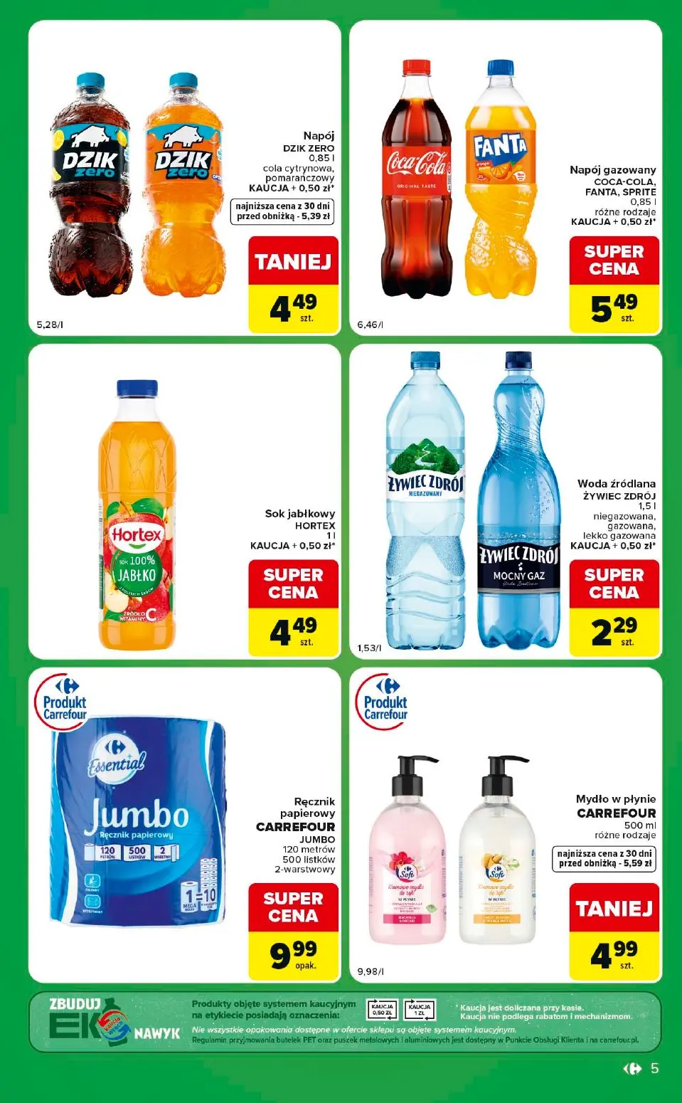 gazetka promocyjna Carrefour Express W sumie ekspresowe zakupy - Strona 5