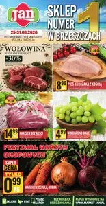 Gazetka promocyjna Jan, ważna od 2026-08-25 do 2026-08-31.