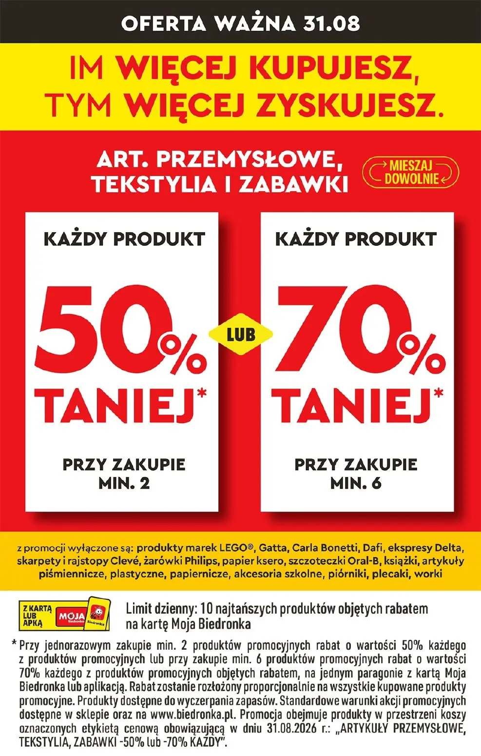 gazetka promocyjna Biedronka Super okazje na koniec miesiąca - Strona 4