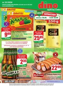 Gazetka promocyjna dino, ważna od 2026-08-26 do 2026-09-01.
