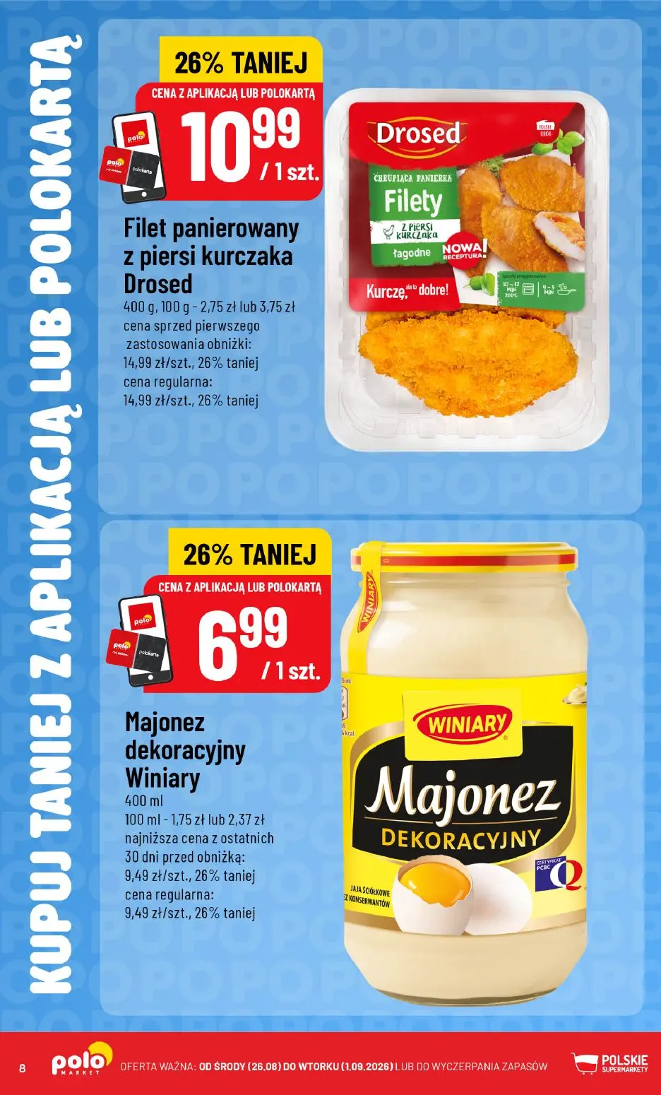 gazetka promocyjna POLOmarket Taniej z apką i POLOkartą 💰 - Strona 8