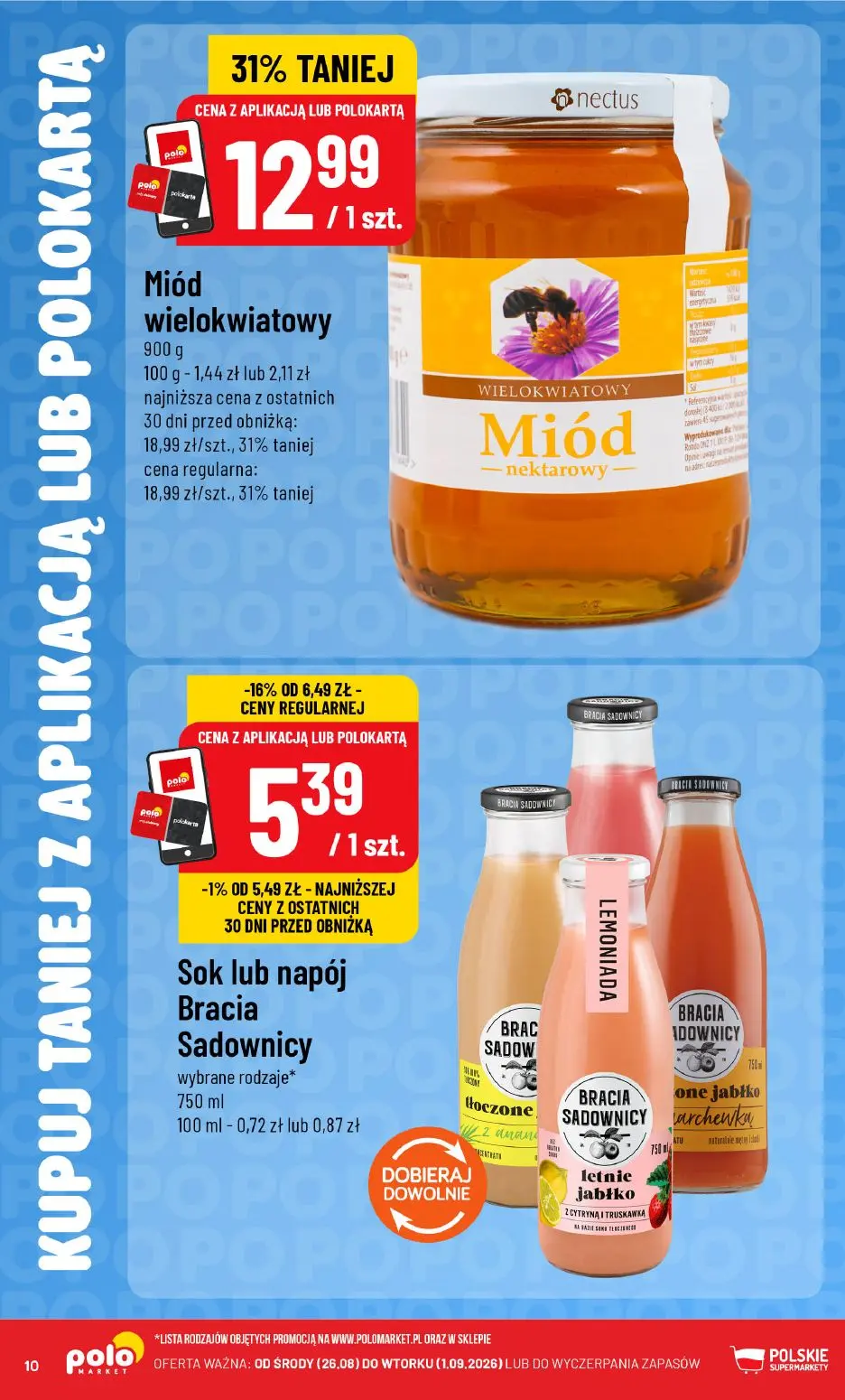 gazetka promocyjna POLOmarket Taniej z apką i POLOkartą 💰 - Strona 10