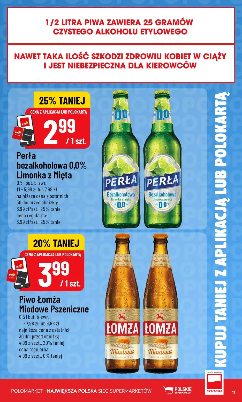 gazetka promocyjna POLOmarket Taniej z apką i POLOkartą 💰 - Strona 11