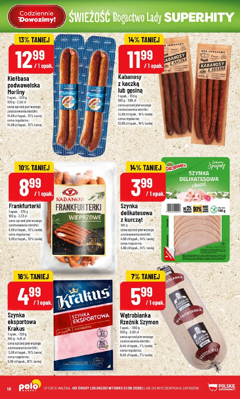 gazetka promocyjna POLOmarket Od ŚRODY do wtorku - Strona 18