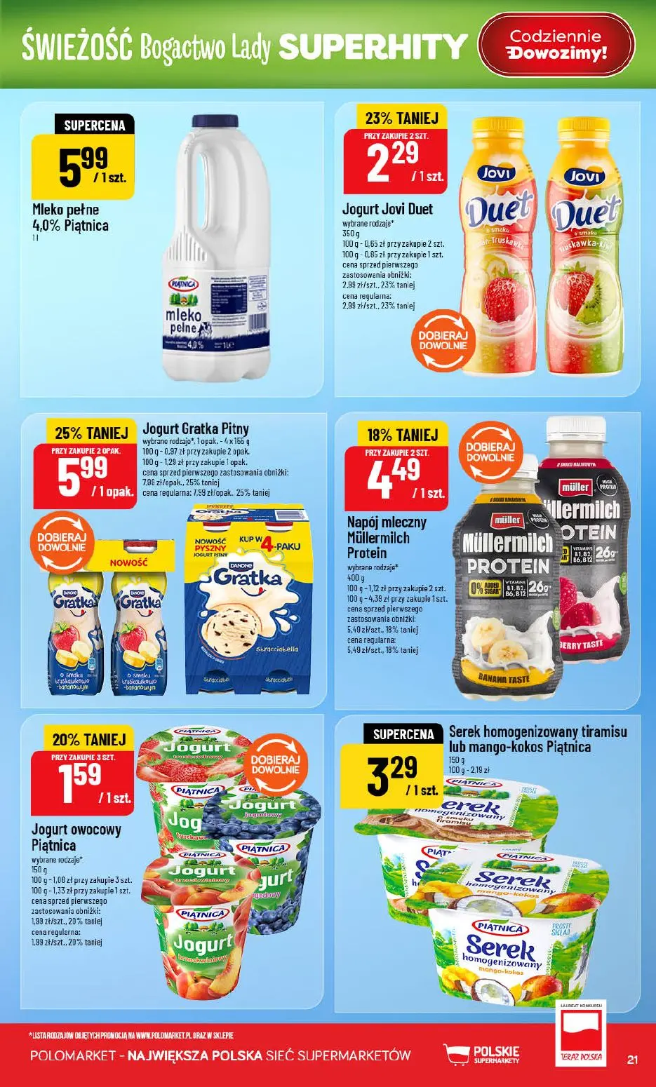 gazetka promocyjna POLOmarket Od ŚRODY do wtorku - Strona 21