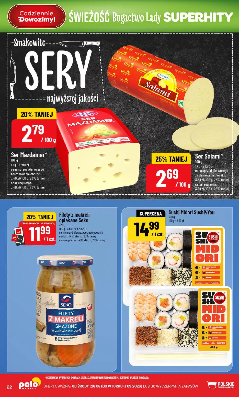 gazetka promocyjna POLOmarket Od ŚRODY do wtorku - Strona 22