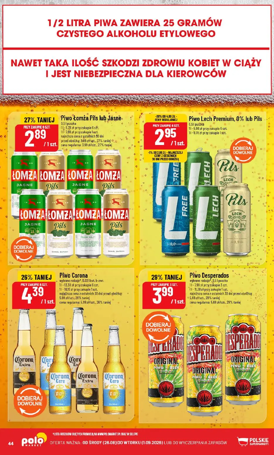 gazetka promocyjna POLOmarket Od ŚRODY do wtorku - Strona 44