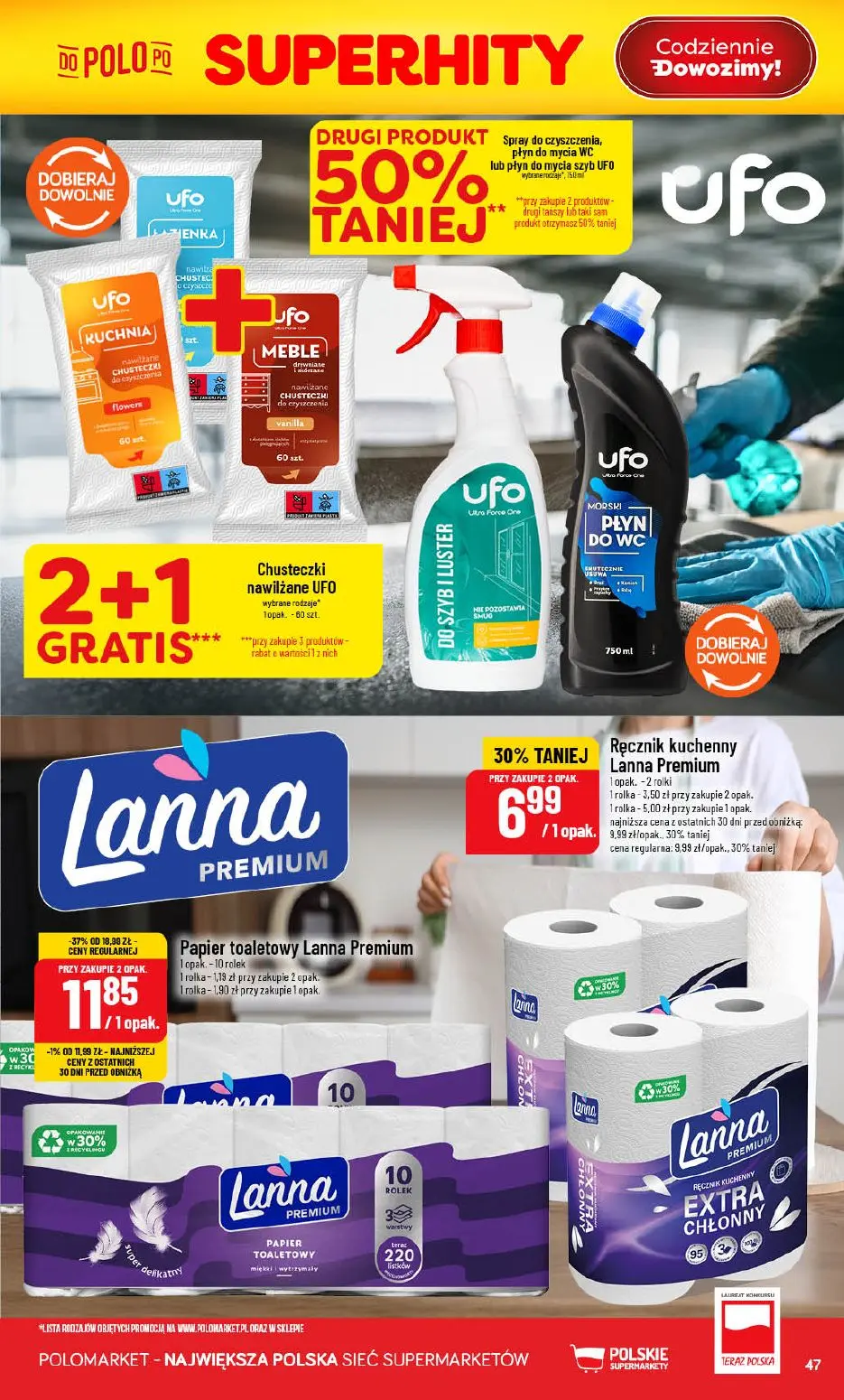 gazetka promocyjna POLOmarket Od ŚRODY do wtorku - Strona 47