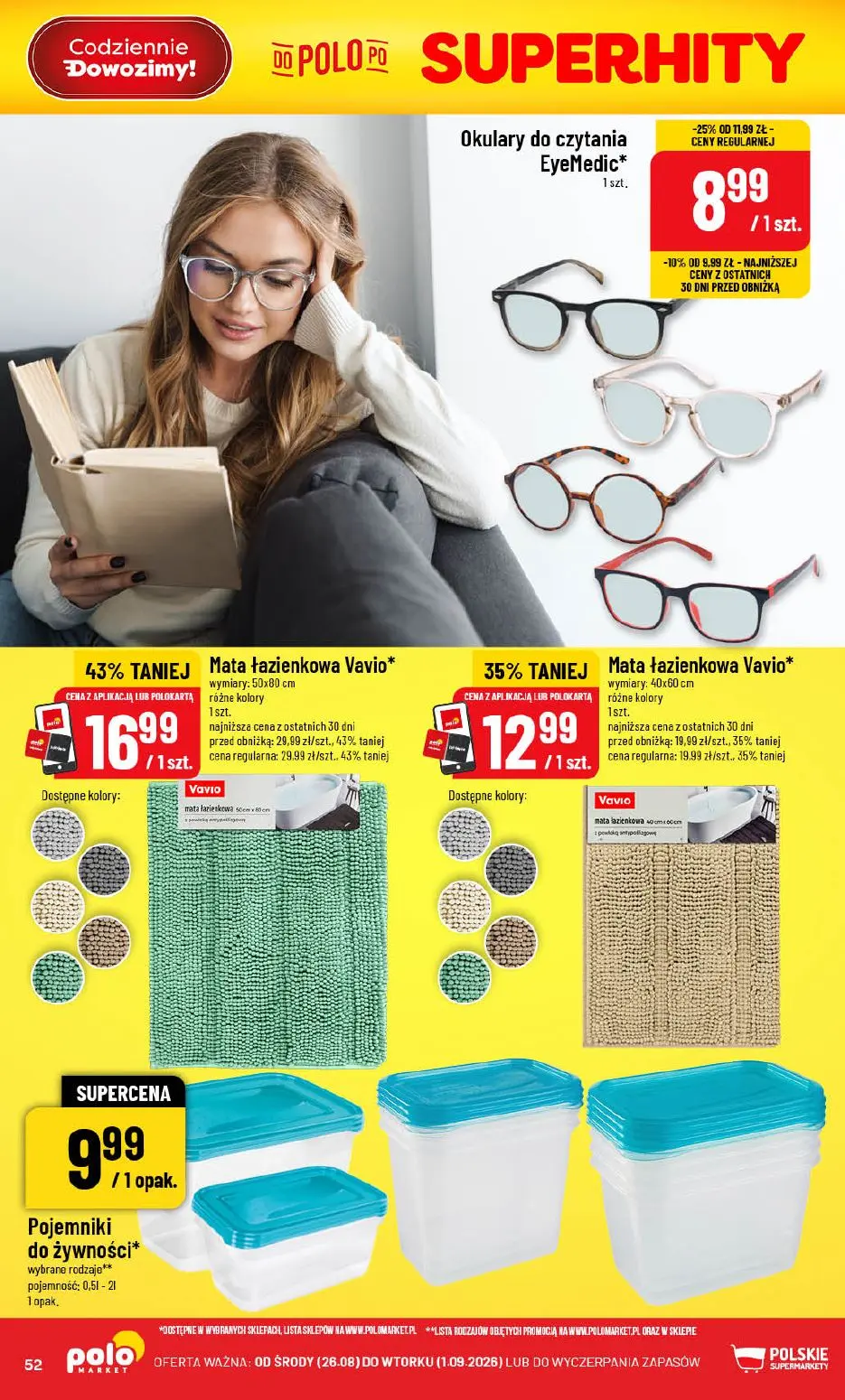 gazetka promocyjna POLOmarket Od ŚRODY do wtorku - Strona 52