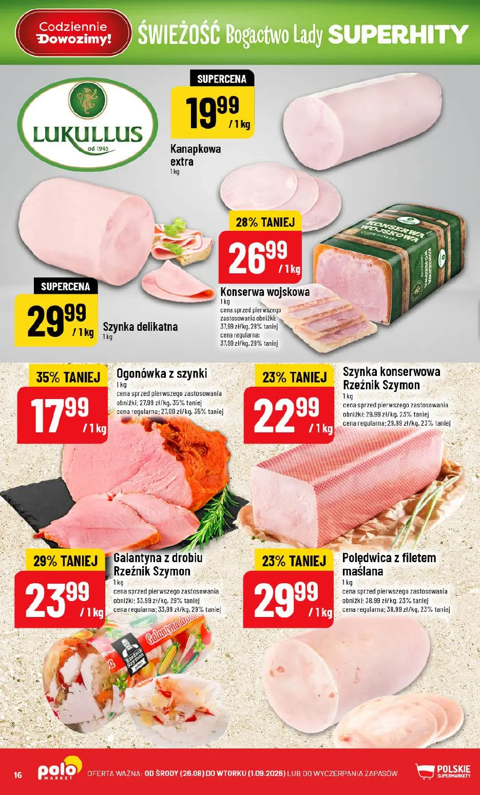 gazetka promocyjna POLOmarket Od ŚRODY do wtorku - Strona 16