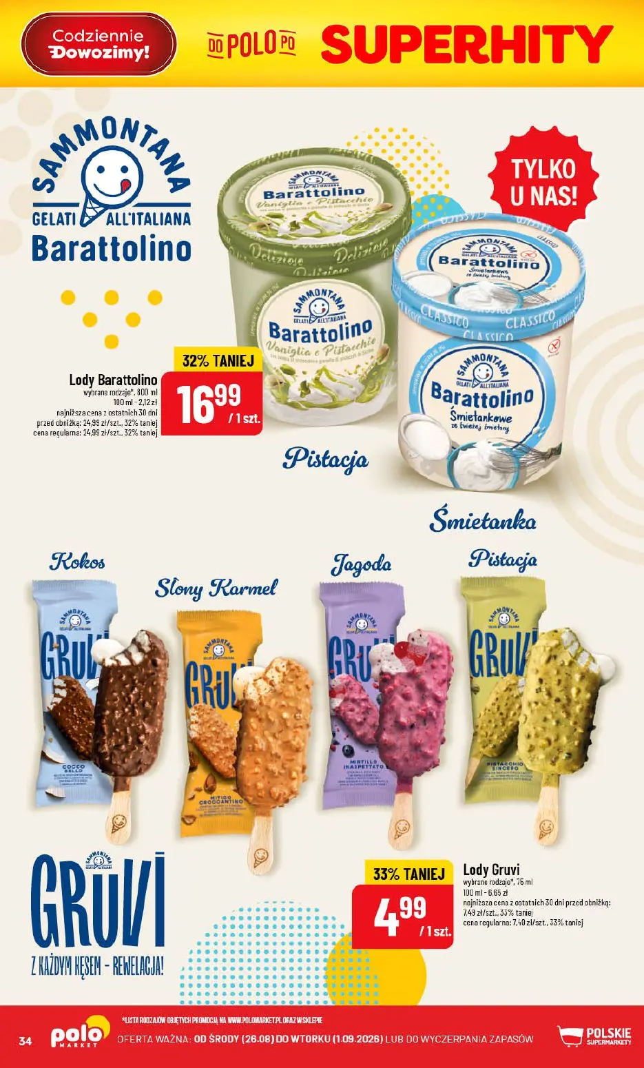 gazetka promocyjna POLOmarket Od ŚRODY do wtorku - Strona 34