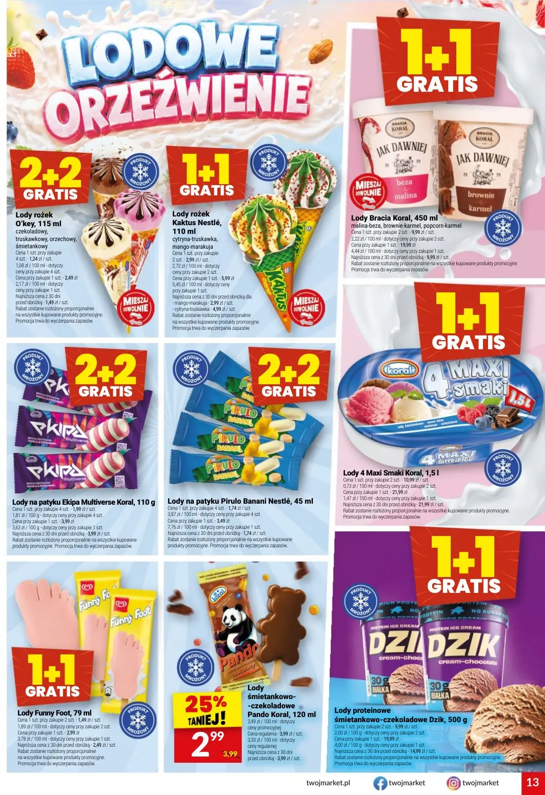 gazetka promocyjna Twój Market Gazetka spożywcza - Strona 13