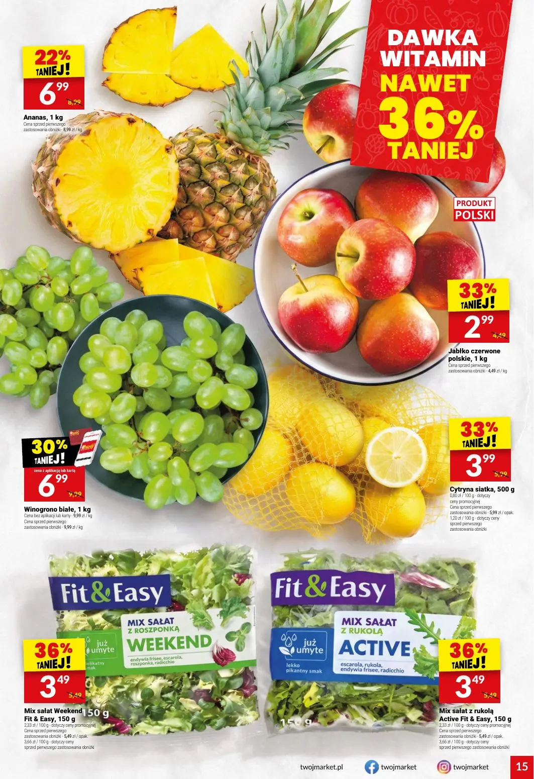gazetka promocyjna Twój Market Gazetka spożywcza - Strona 15
