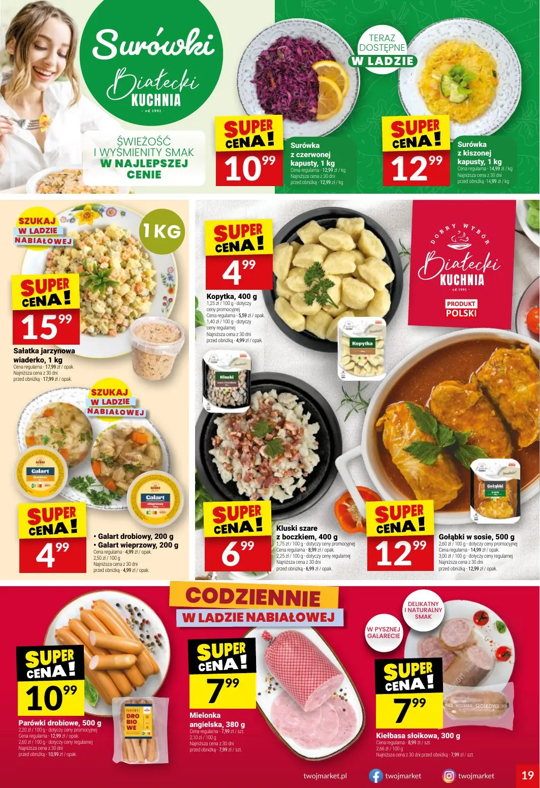 gazetka promocyjna Twój Market Gazetka spożywcza - Strona 19