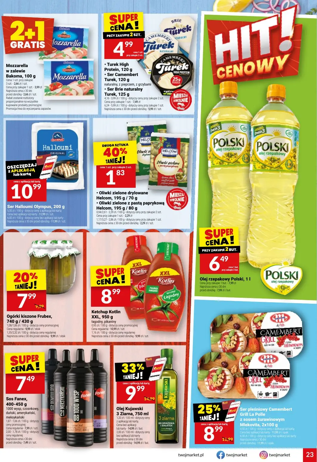 gazetka promocyjna Twój Market Gazetka spożywcza - Strona 23