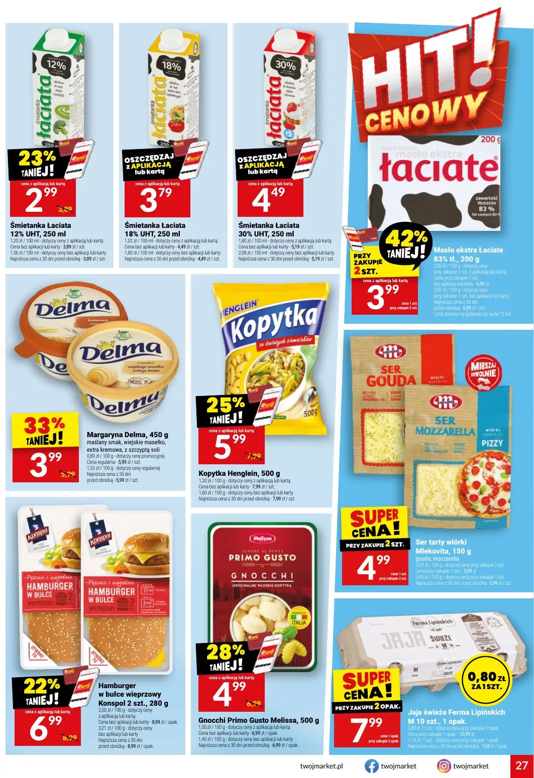 gazetka promocyjna Twój Market Gazetka spożywcza - Strona 27