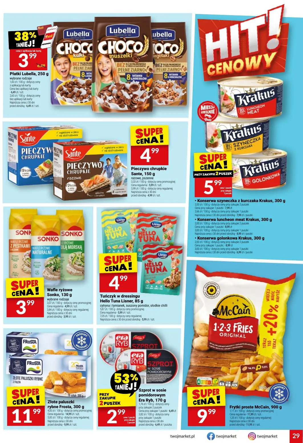 gazetka promocyjna Twój Market Gazetka spożywcza - Strona 29