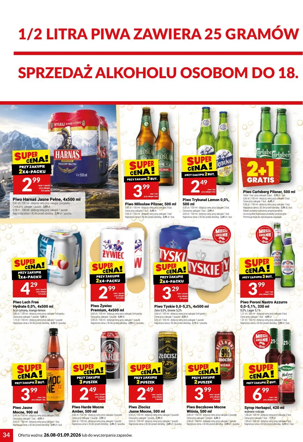 gazetka promocyjna Twój Market Gazetka spożywcza - Strona 34