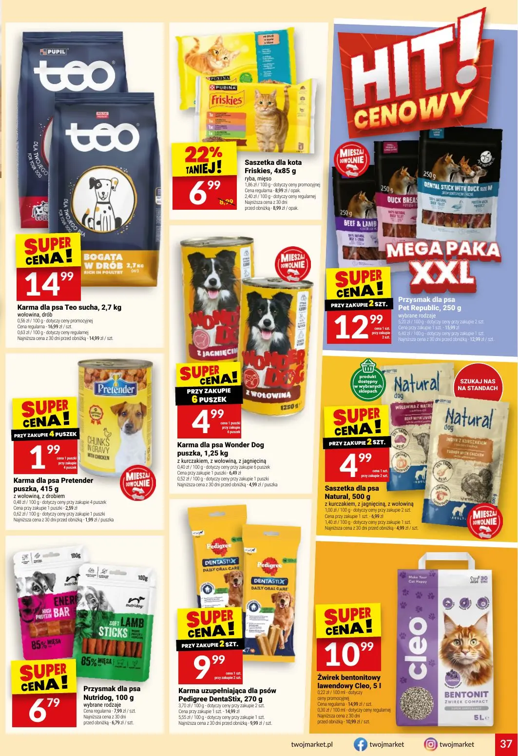 gazetka promocyjna Twój Market Gazetka spożywcza - Strona 37