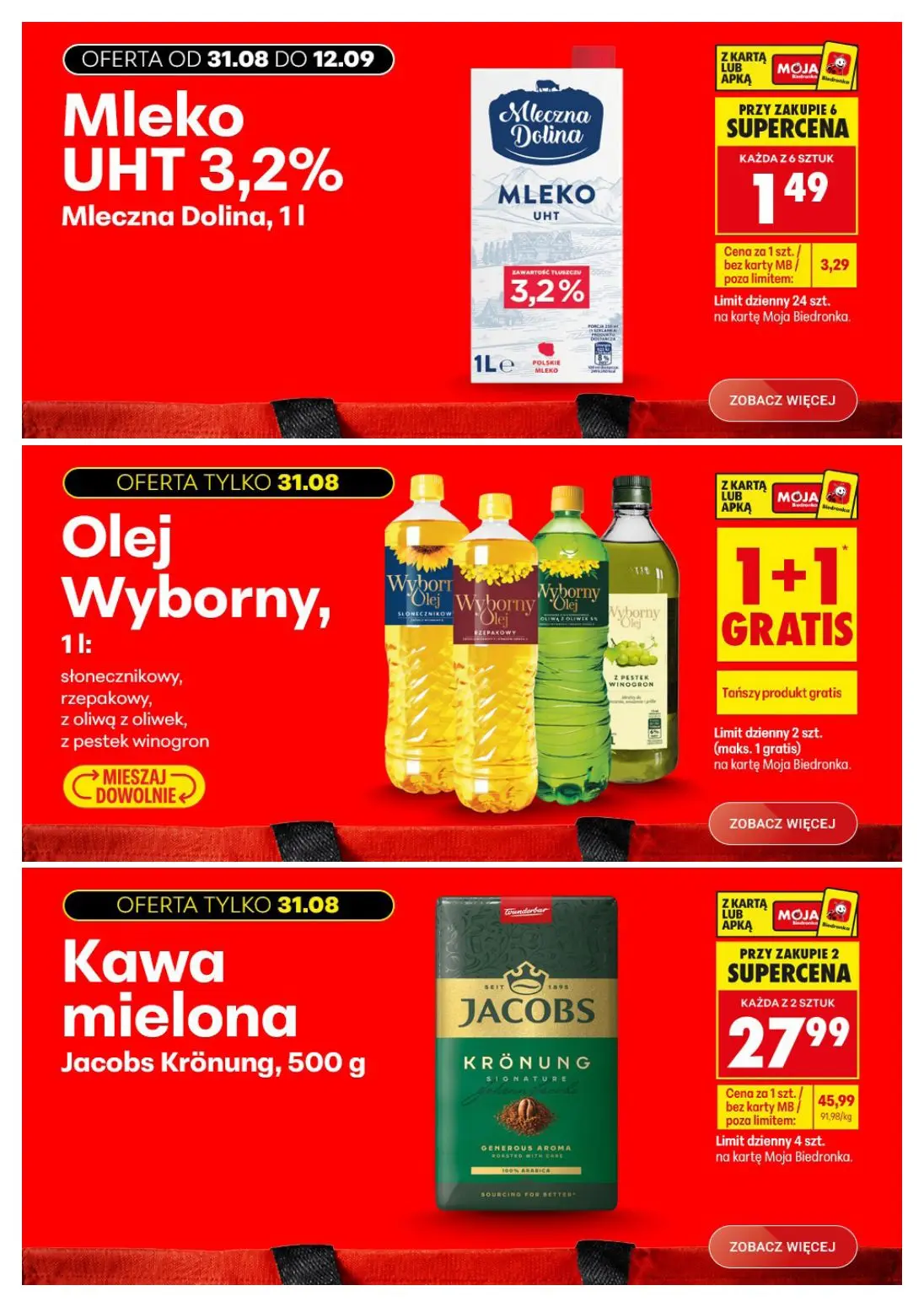 gazetka promocyjna Biedronka Biedronkowe oszczędności - Strona 3