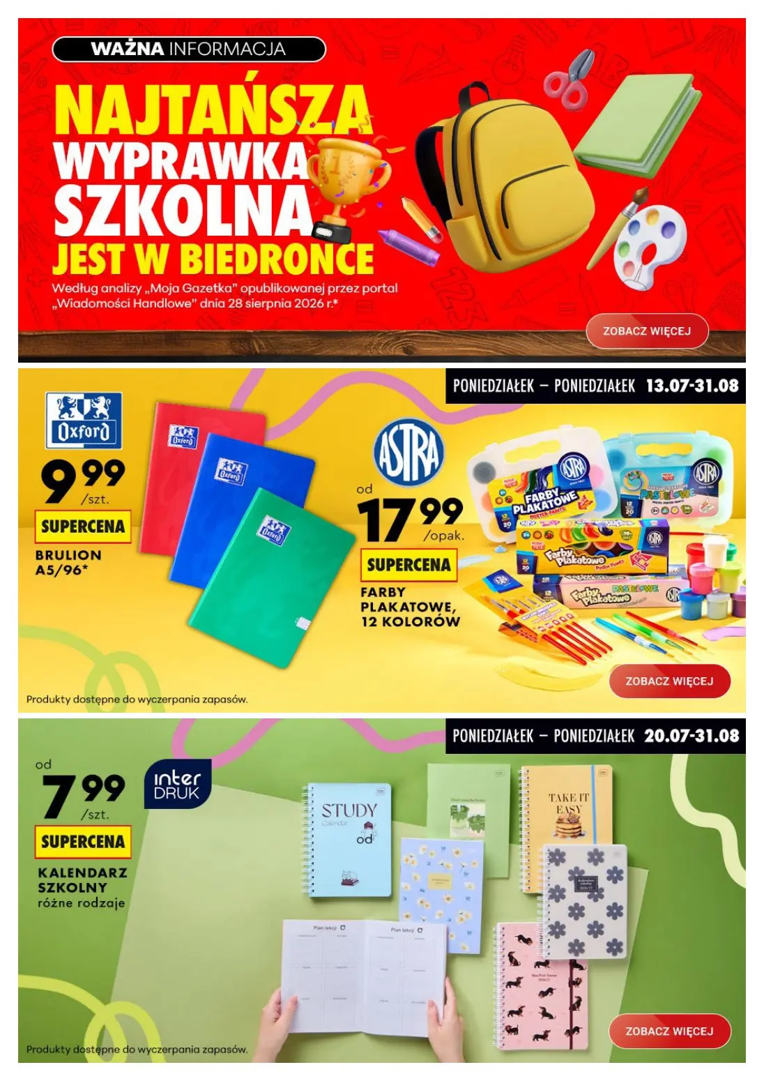gazetka promocyjna Biedronka Biedronkowe oszczędności - Strona 14