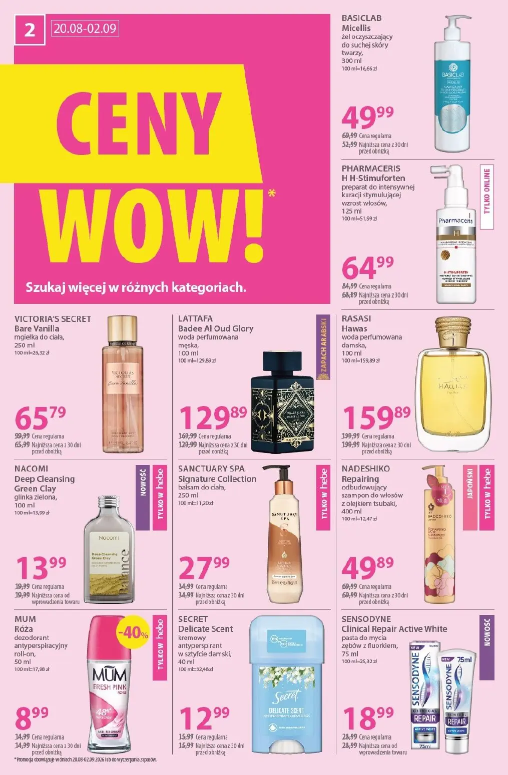 gazetka promocyjna hebe Zawsze w niskiej cenie - Strona 2