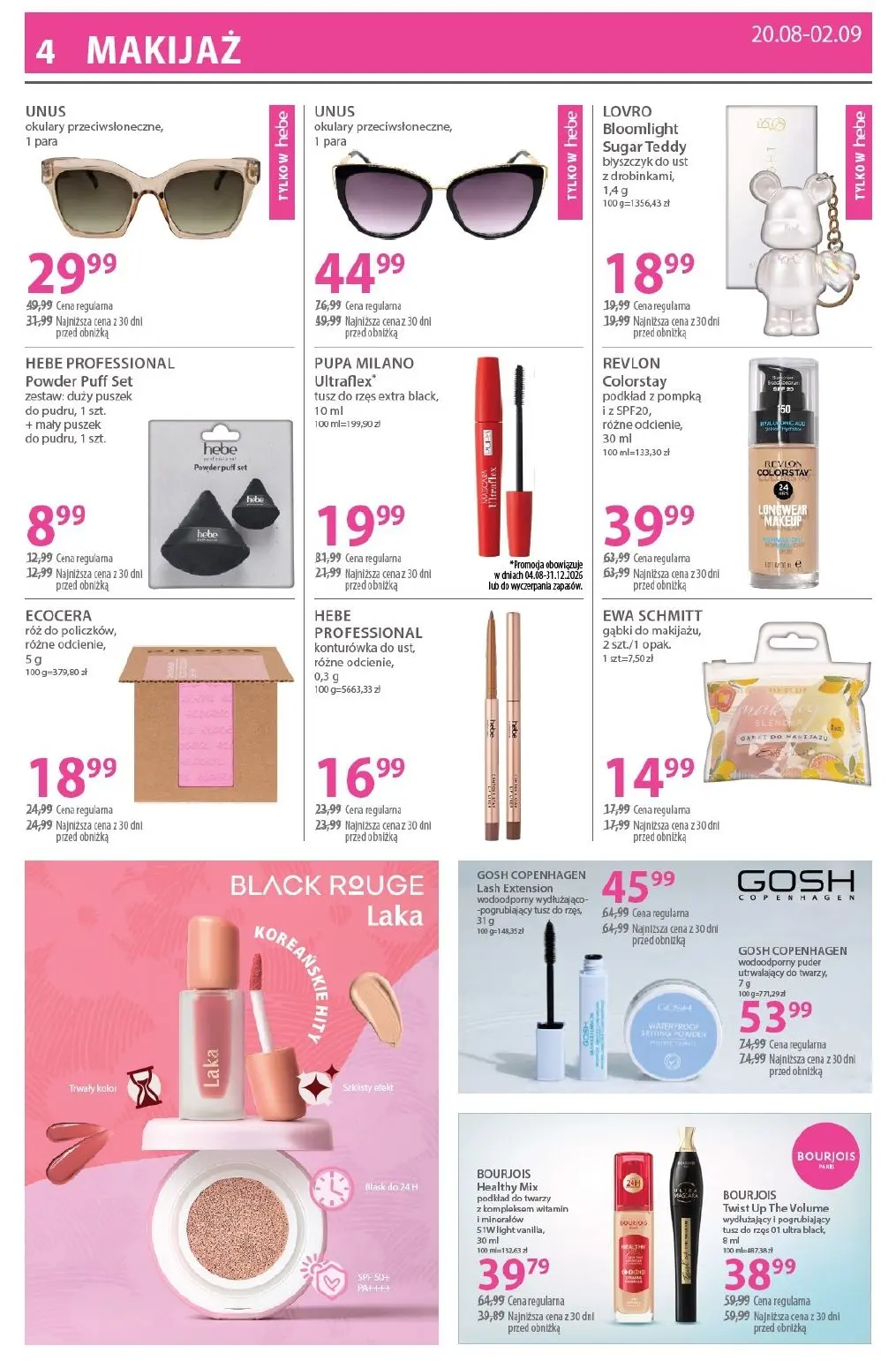 gazetka promocyjna hebe Zawsze w niskiej cenie - Strona 4