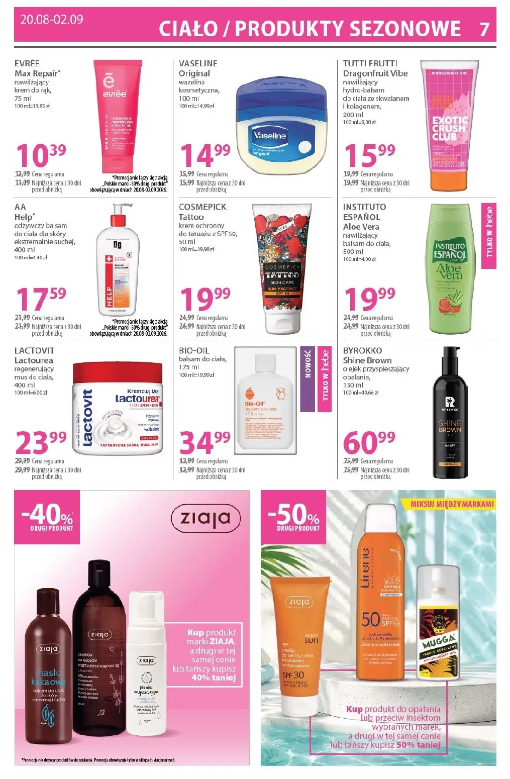gazetka promocyjna hebe Zawsze w niskiej cenie - Strona 7