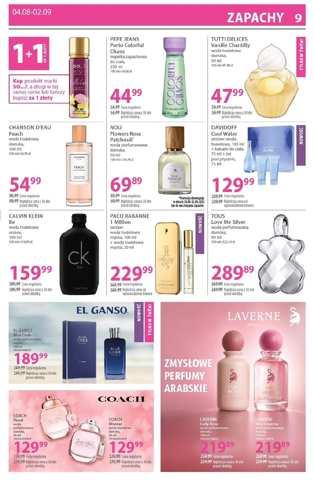 gazetka promocyjna hebe Zawsze w niskiej cenie - Strona 9