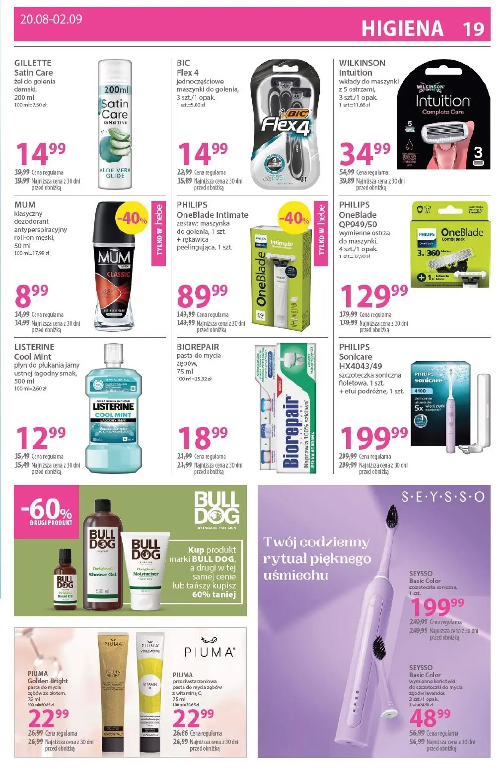 gazetka promocyjna hebe Zawsze w niskiej cenie - Strona 19