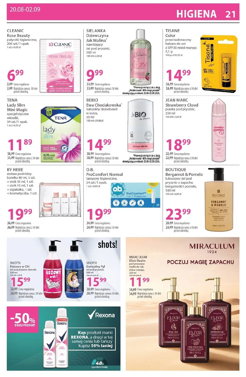 gazetka promocyjna hebe Zawsze w niskiej cenie - Strona 21