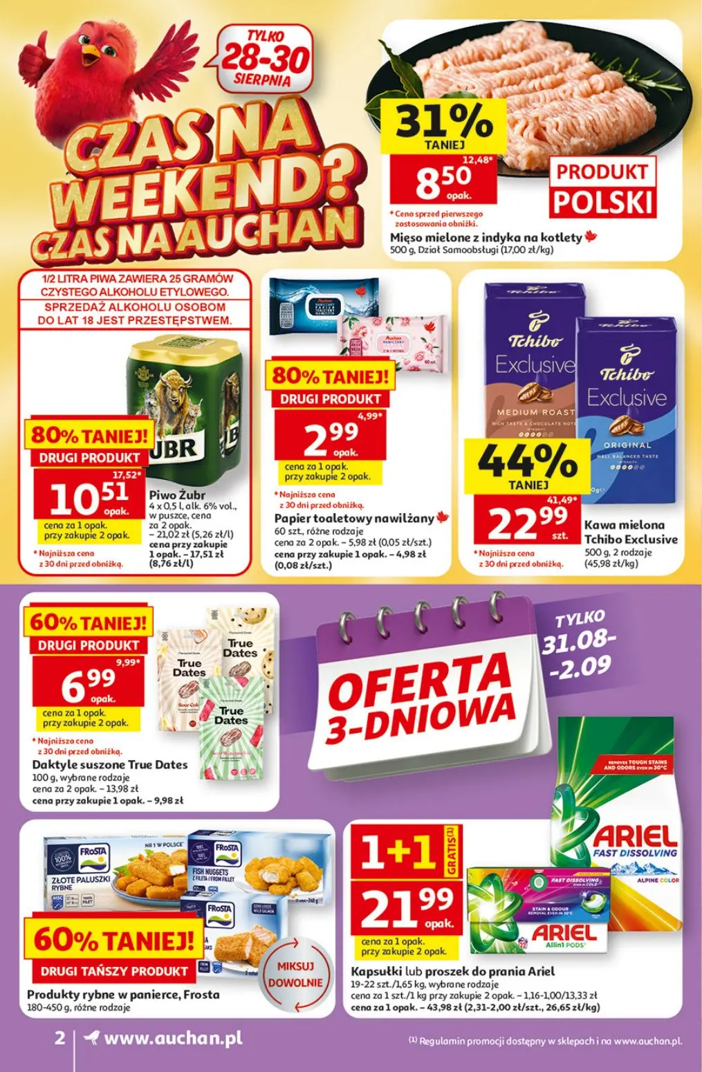 gazetka promocyjna Auchan Supermarket Strefa Szkoła - Strona 2