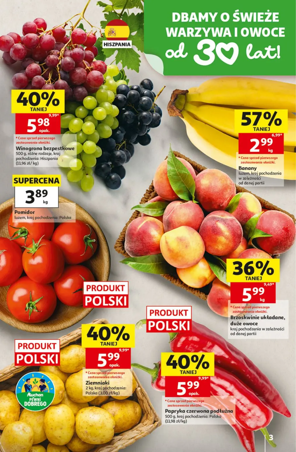 gazetka promocyjna Auchan Supermarket Strefa Szkoła - Strona 3
