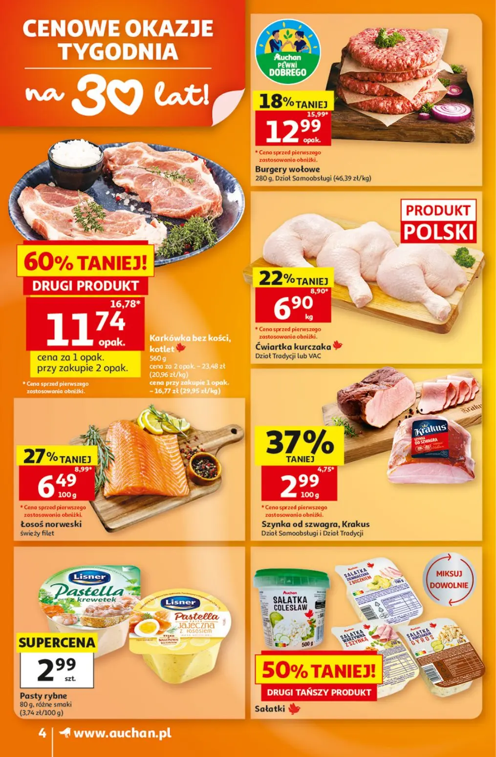 gazetka promocyjna Auchan Supermarket Strefa Szkoła - Strona 4