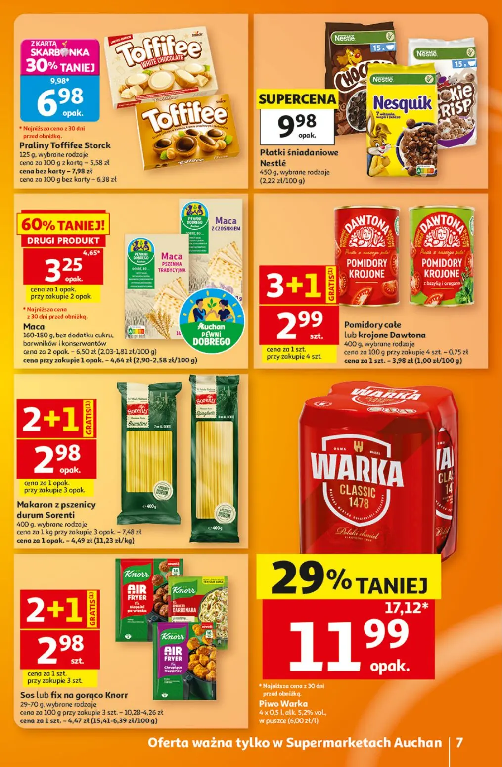 gazetka promocyjna Auchan Supermarket Strefa Szkoła - Strona 7