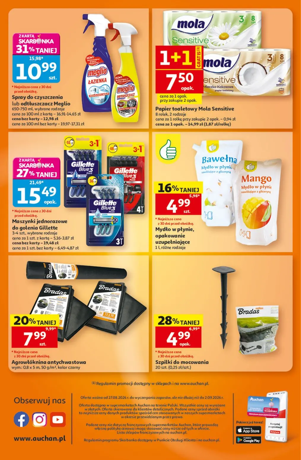 gazetka promocyjna Auchan Supermarket Strefa Szkoła - Strona 8