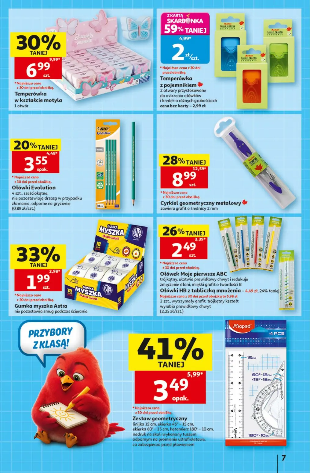 gazetka promocyjna Auchan Strefa Szkoła - Strona 7