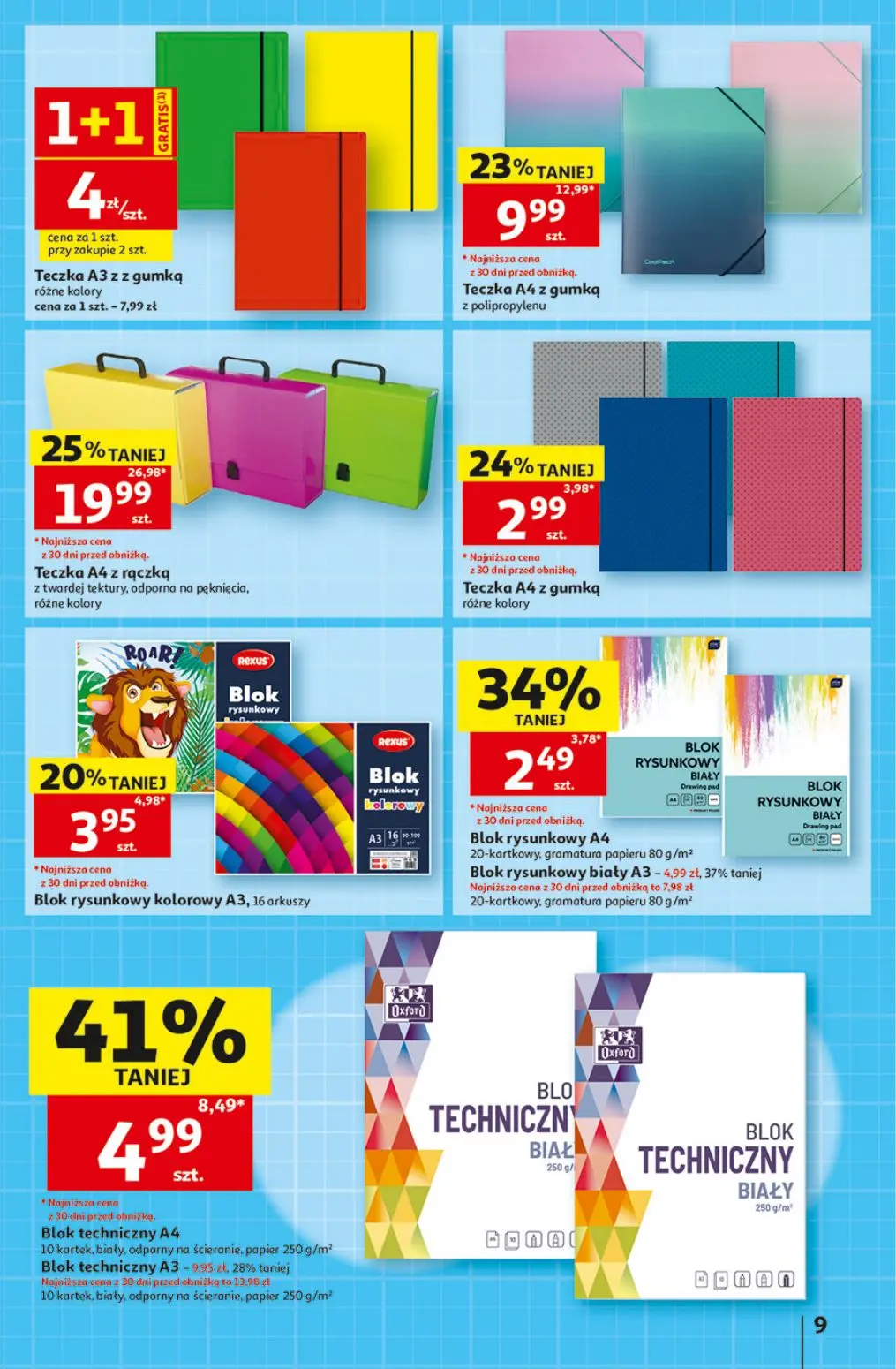 gazetka promocyjna Auchan Strefa Szkoła - Strona 9