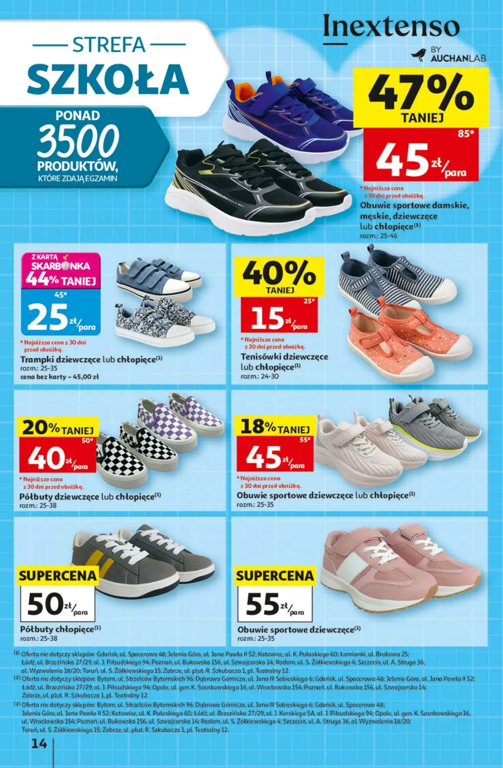 gazetka promocyjna Auchan Strefa Szkoła - Strona 14