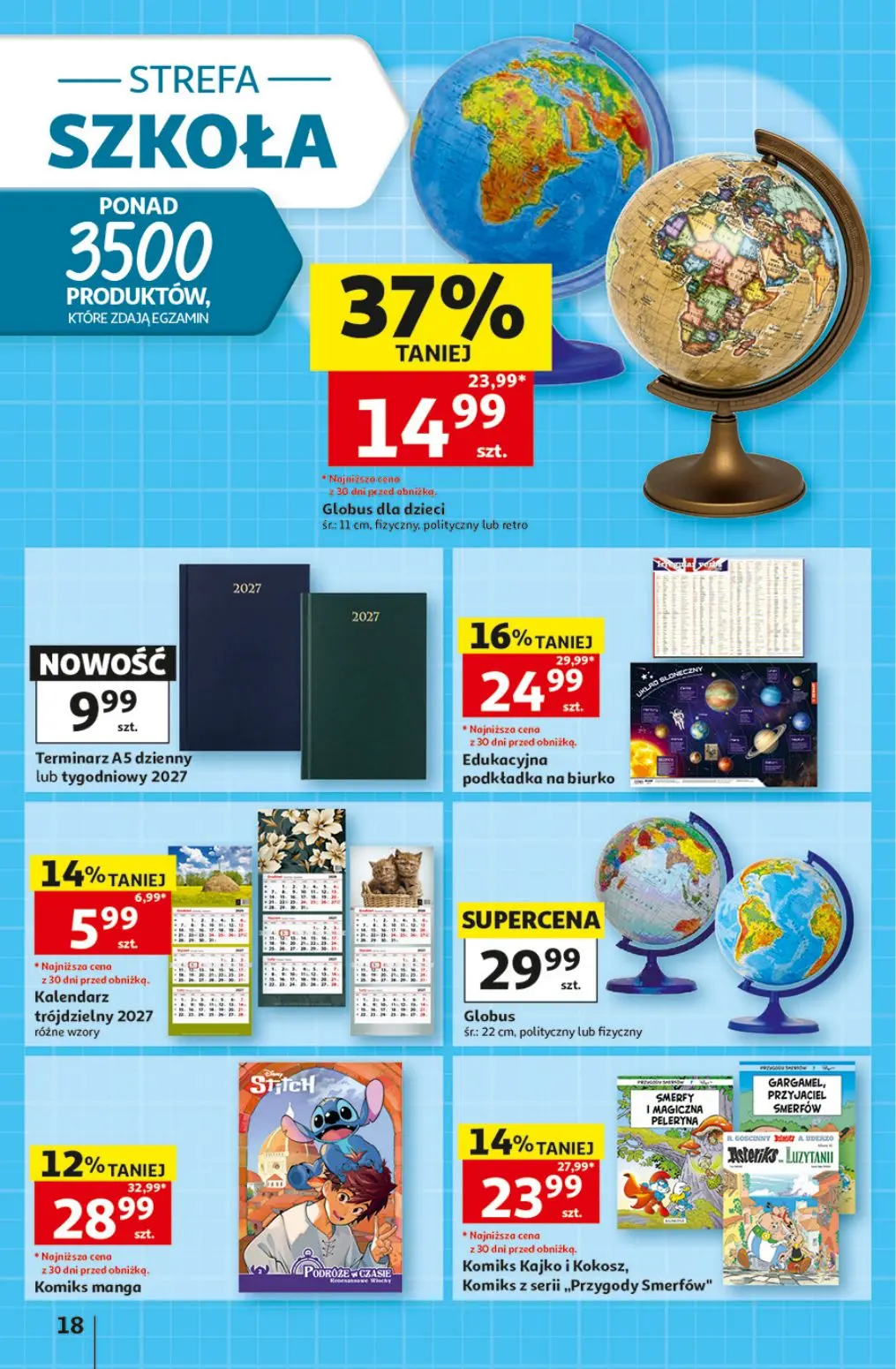 gazetka promocyjna Auchan Strefa Szkoła - Strona 18