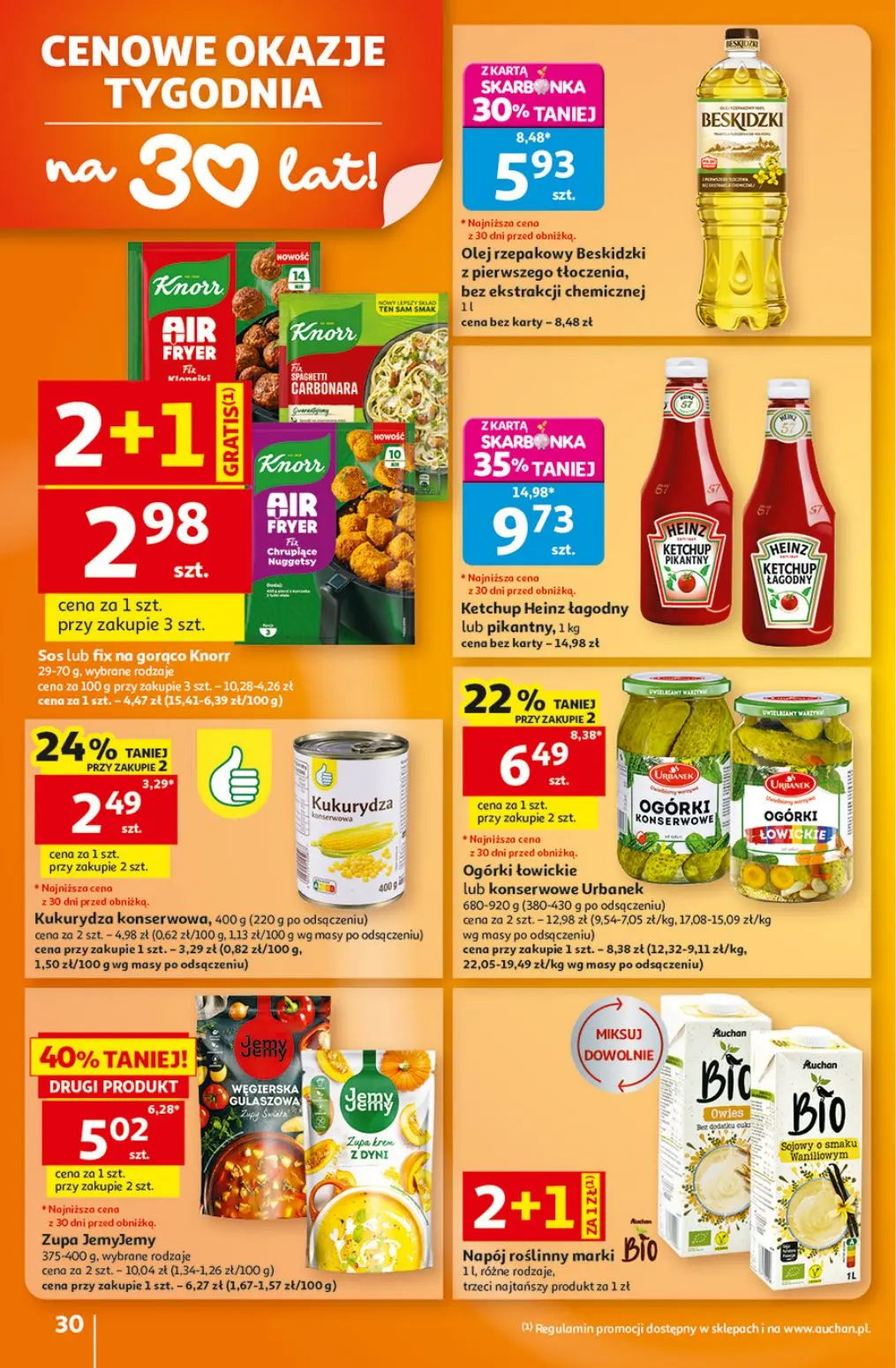 gazetka promocyjna Auchan Strefa Szkoła - Strona 30