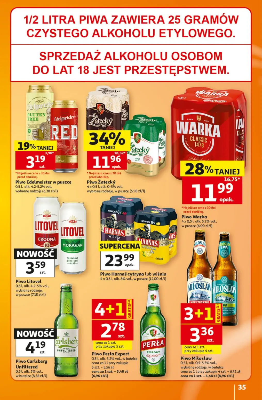 gazetka promocyjna Auchan Strefa Szkoła - Strona 35