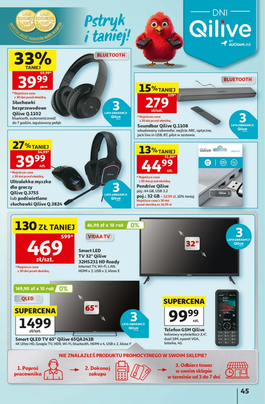 gazetka promocyjna Auchan Strefa Szkoła - Strona 45