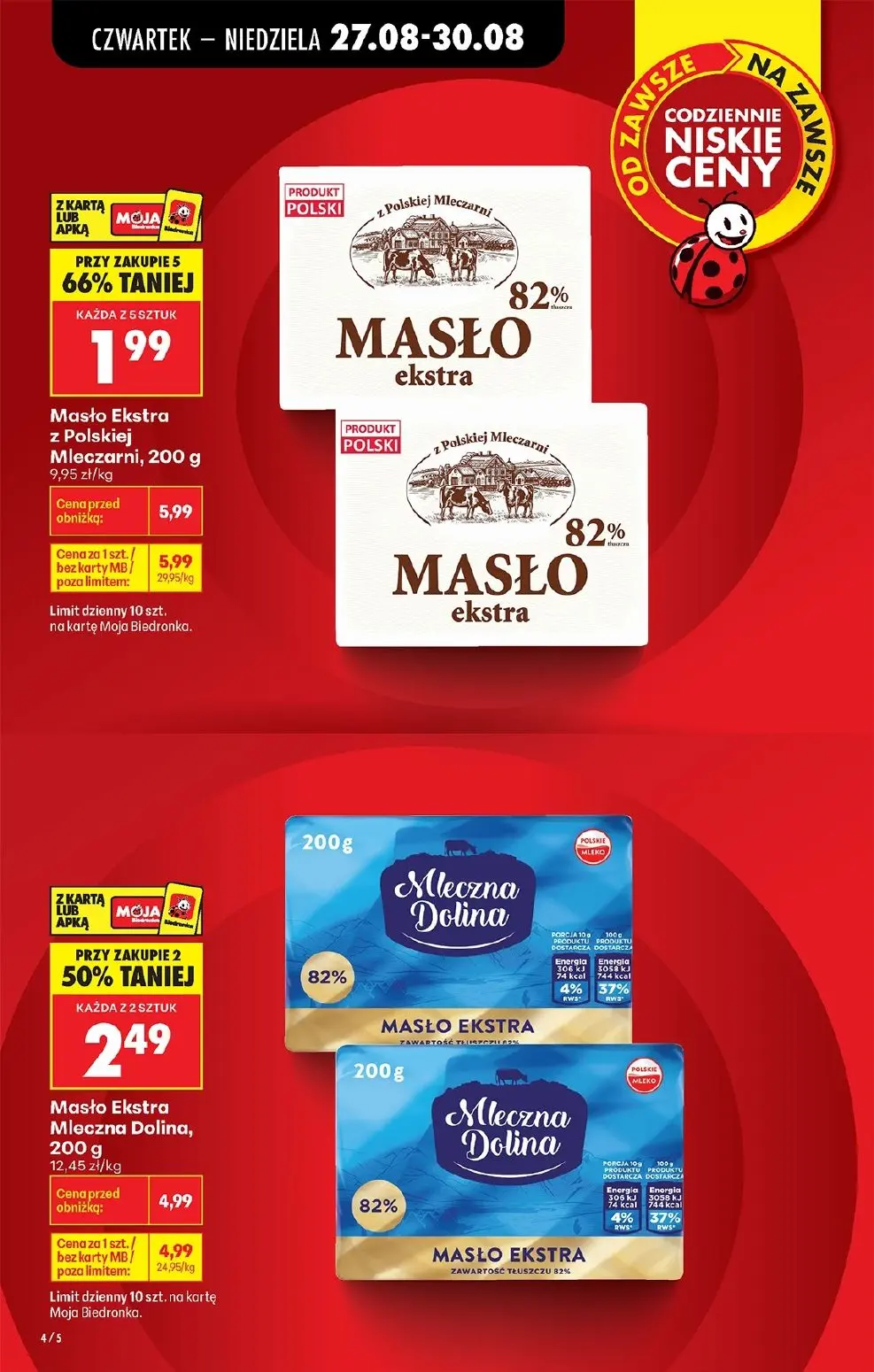gazetka promocyjna Biedronka Od czwartku - Strona 4