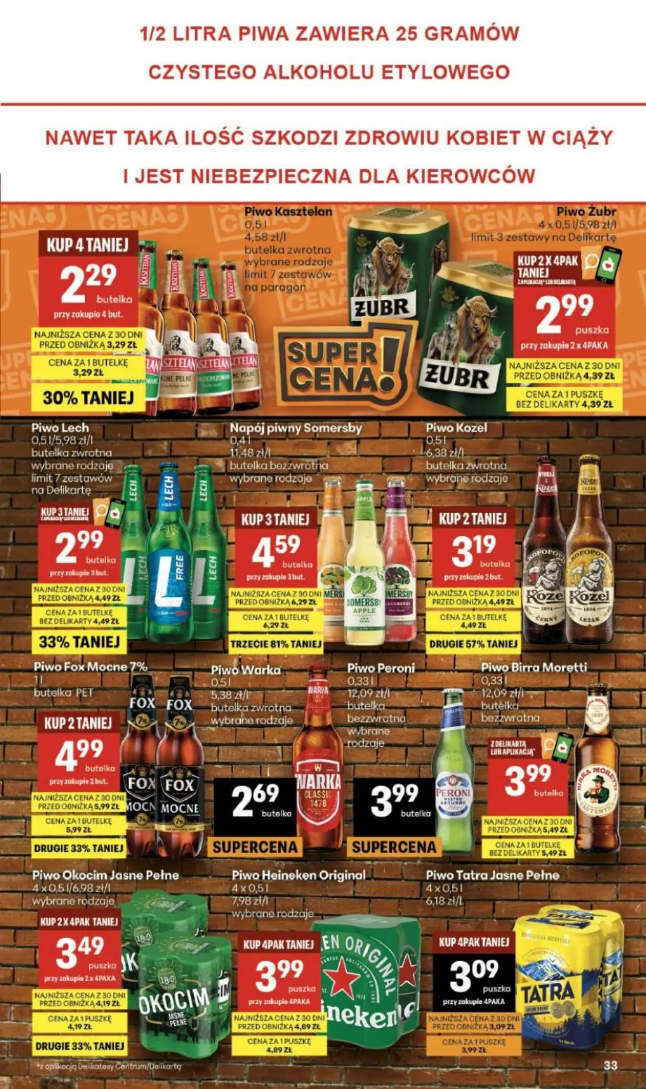 gazetka promocyjna Delikatesy Centrum Od czwartku - Strona 33