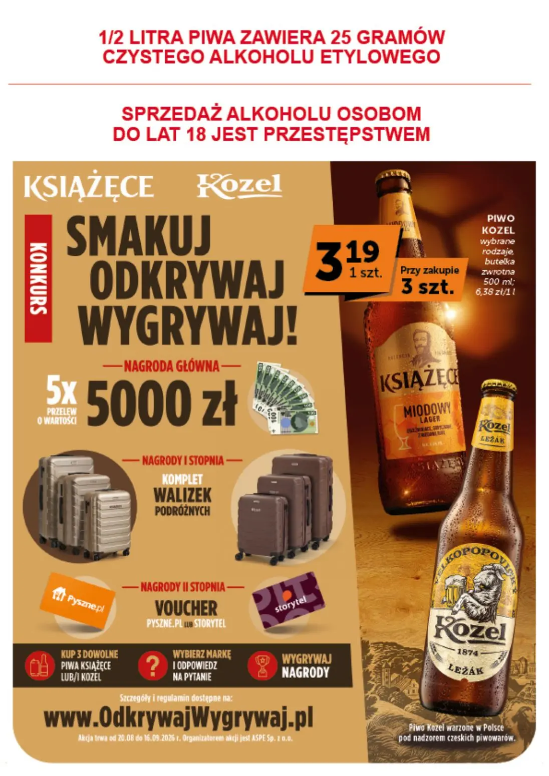 gazetka promocyjna groszek Supermarket - Strona 19