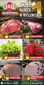 Gazetka promocyjna Jan, ważna od 2026-08-27 do 2026-09-02.