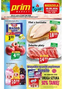 Gazetka promocyjna Prim Market, ważna od 2026-08-27 do 2026-09-02.